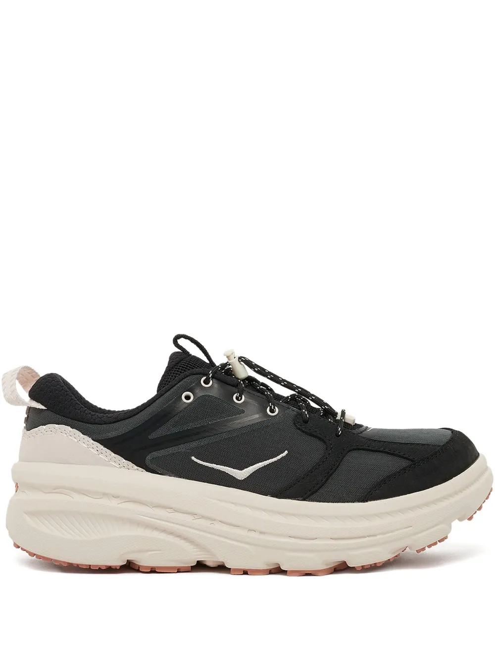 HOKA Bondi B3LS chunky-sole sneakers Black