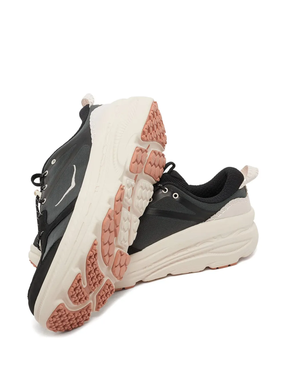 HOKA Bondi B3LS chunky-sole sneakers Black
