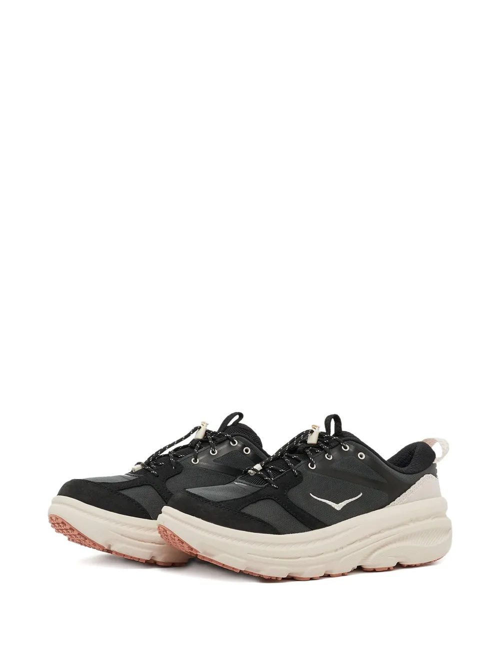 HOKA Bondi B3LS chunky-sole sneakers Black