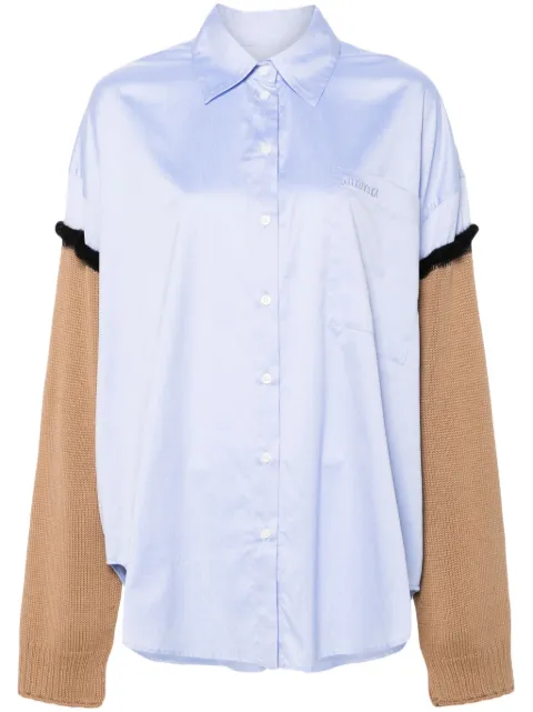 LITKOVSKA logo-embroidered shirt