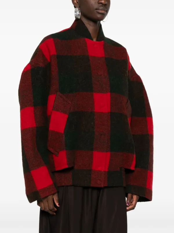 【関税込み】YMC レッド Heath ボンバージャケット Red Heath Bomber Jacket by YMC on Sale