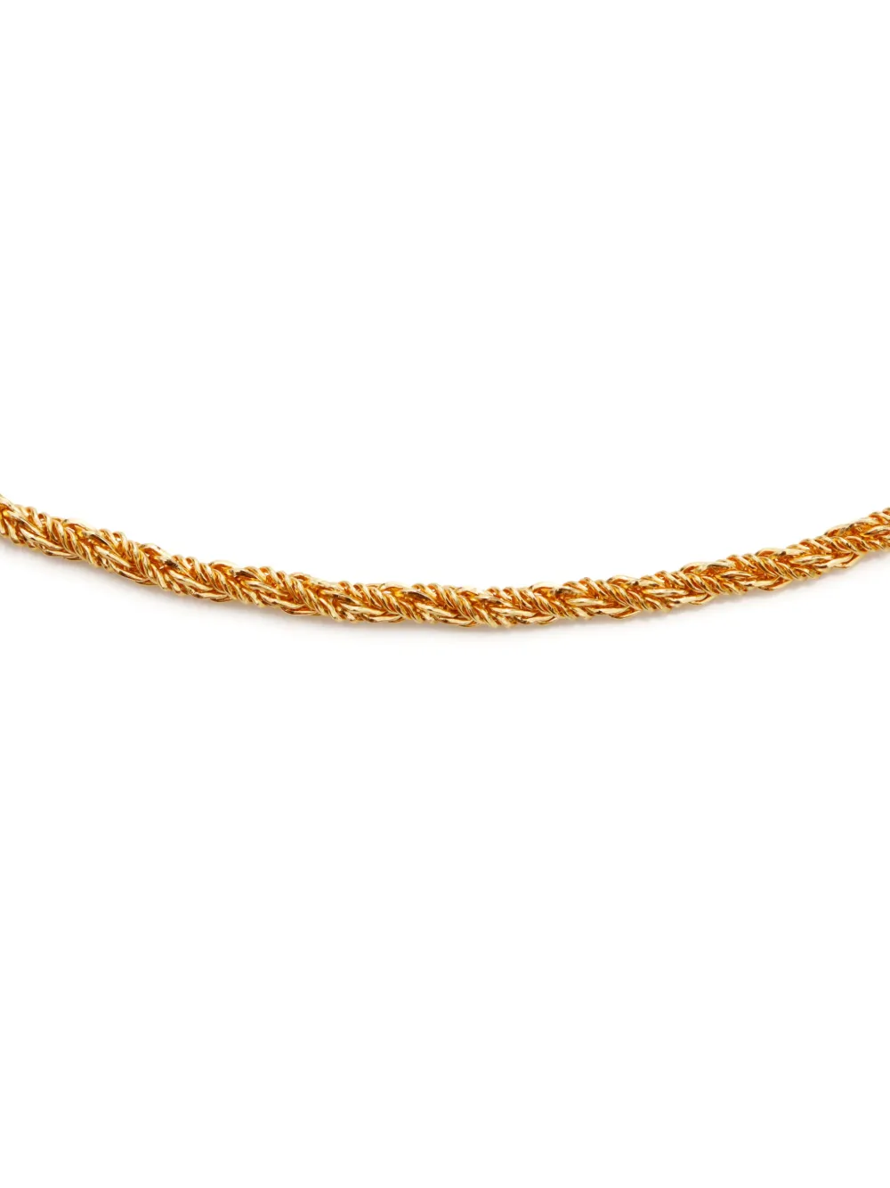 Christian Dior Pre-Owned CD chain necklace - Goud