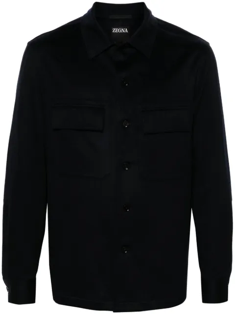 Zegna Oasi Cashmere Alba overshirt