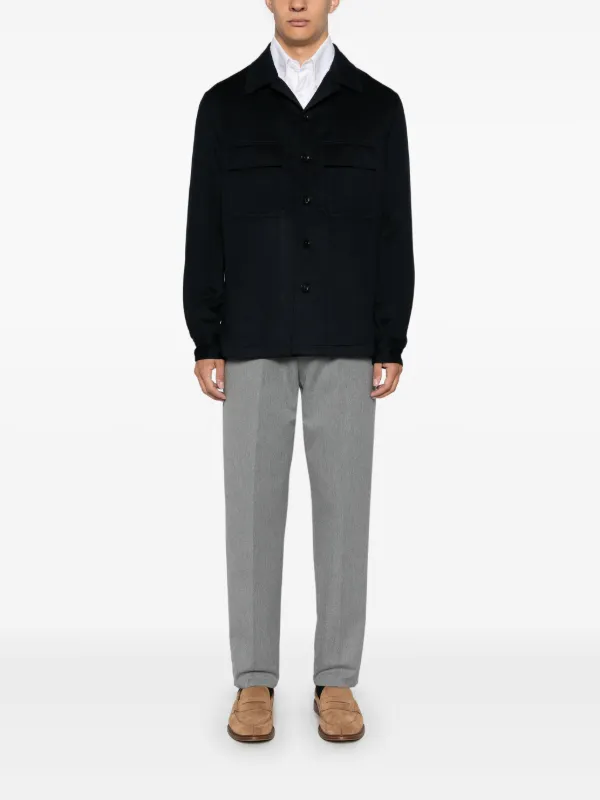 シャツ Z Zegna 'Alba' overshirt Oasi Cashmere Alba Overshirt SS25 28255664 | Zegna US