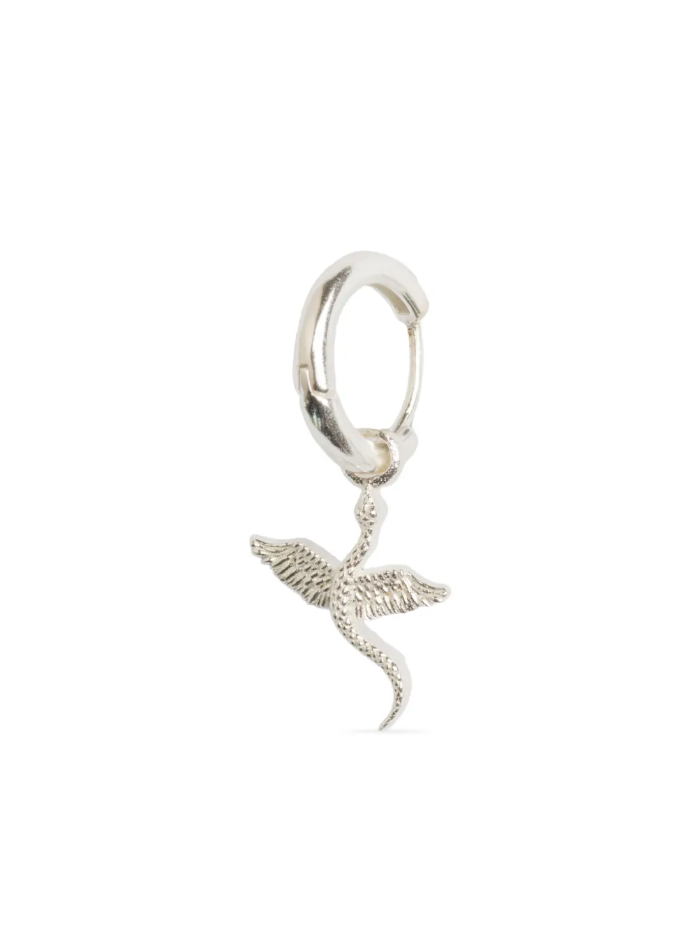 Natia X Lako Winged Snake oorringen - Zilver