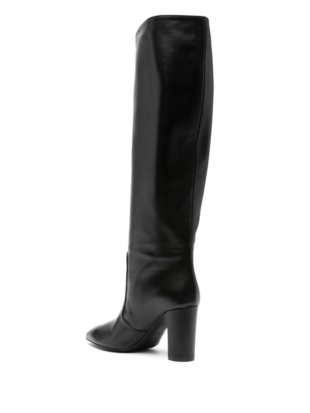 Shop Via Roma 15 4095 85mm Boots In Black