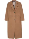 ERALDO bouclé coat - Brown