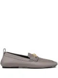 Versace Villa driver loafers - Grey