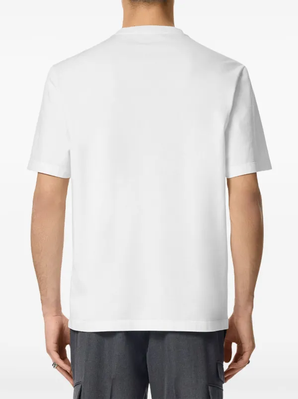 Tシャツ・カットソー VERSACE Logo print T-shirt White 10133021A13401 22759103_52828870_600.jpg