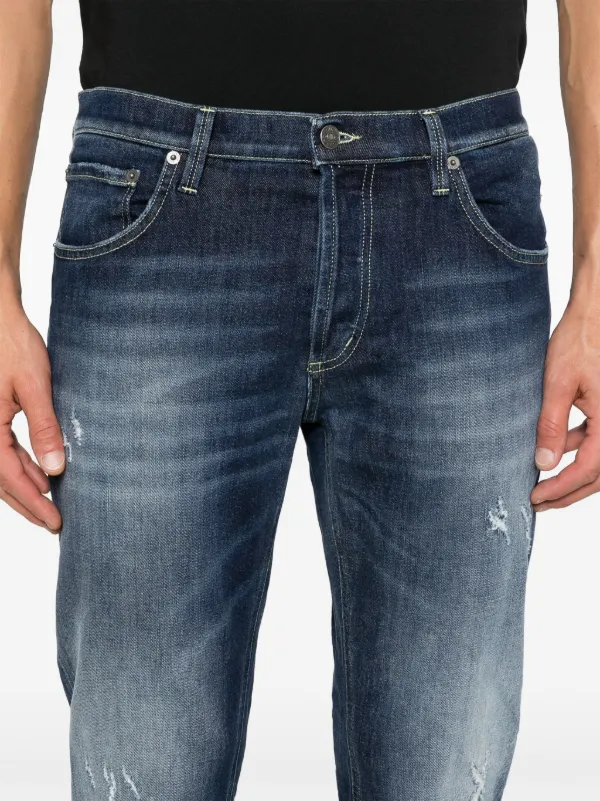 DAMNGOOD　D.G.F DONDUP distressed-effect Jeans | Blue | FARFETCH RO