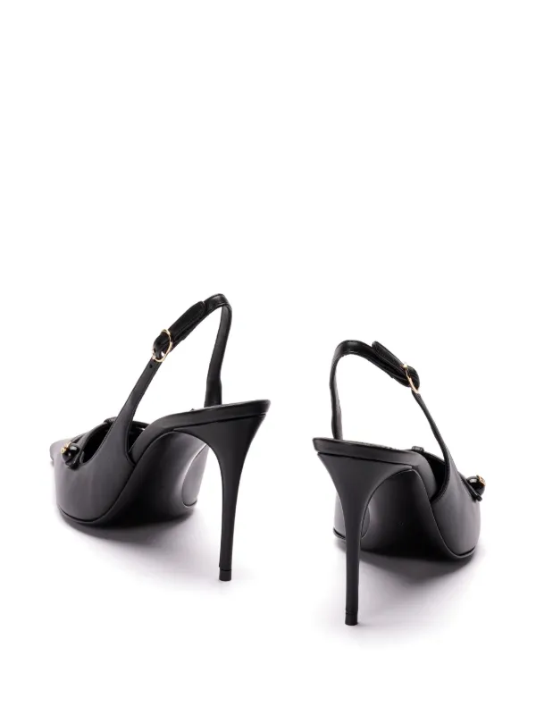 Dolce & Gabbana DNA 90mm スリングバック パンプス | ブラック
