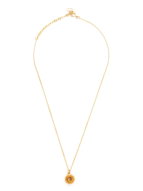 Collier à pendentif logo - Christian Dior Pre-Owned - Modalova