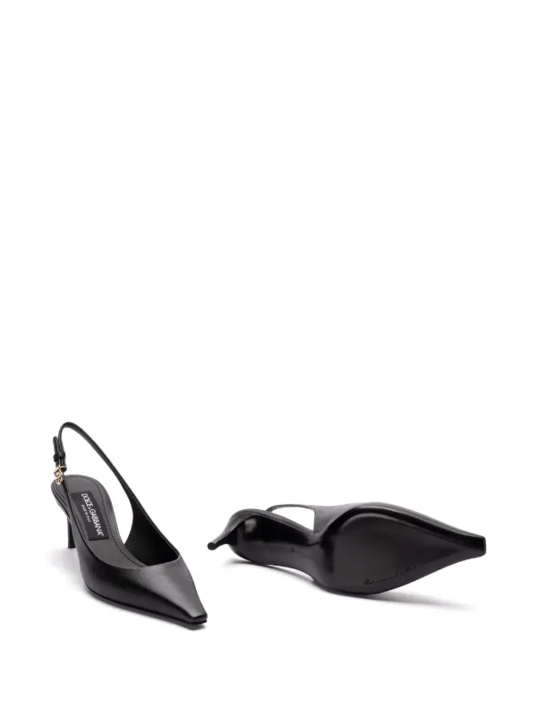 Dolce & Gabbana 60mm Slingback Pumps | Black | FARFETCH