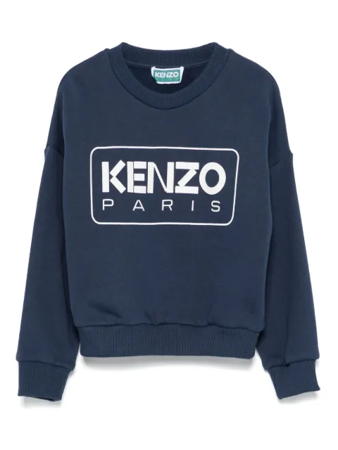 Kenzo Kids logo-print sweatshirt