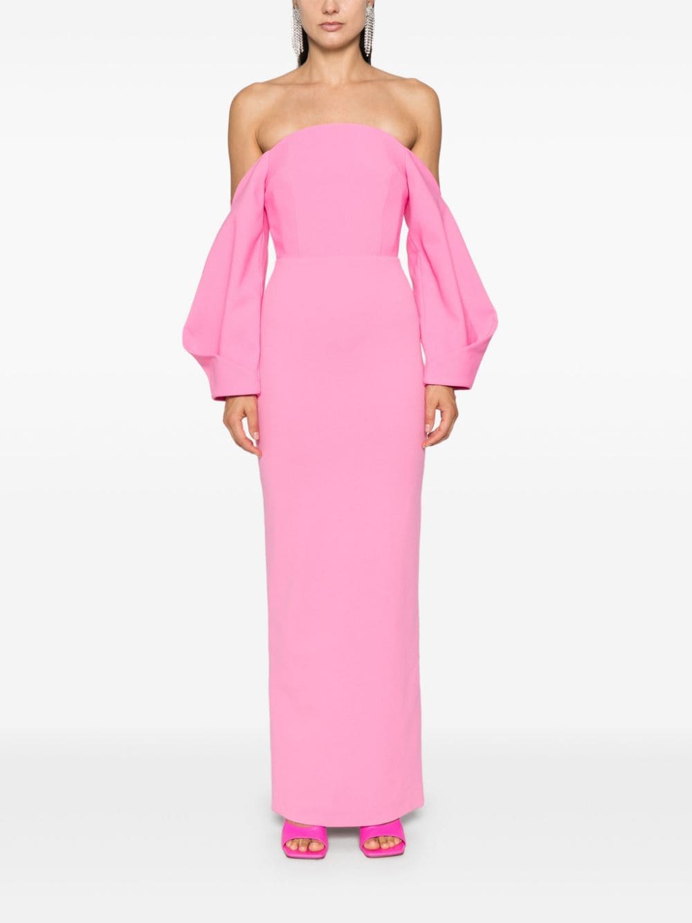 Solace London Lotta maxi dress - Roze