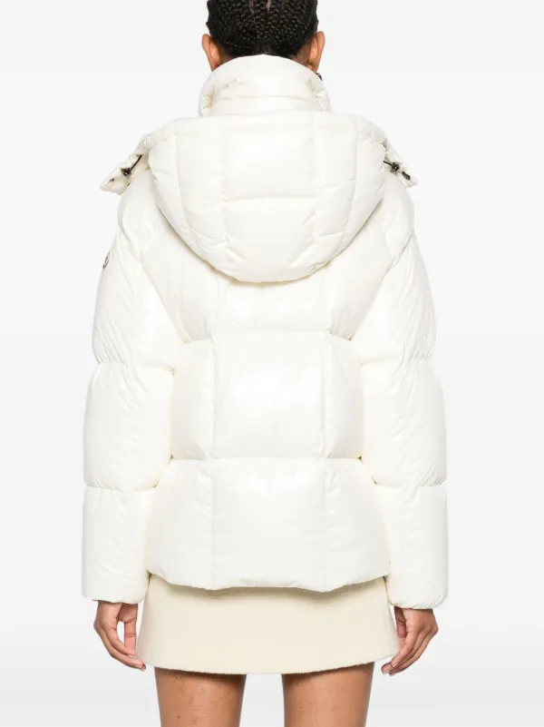 お歳暮 人気 オシャレ Puffer Parana Moncler Jacket FARFETCH | White | ジャケット・アウター