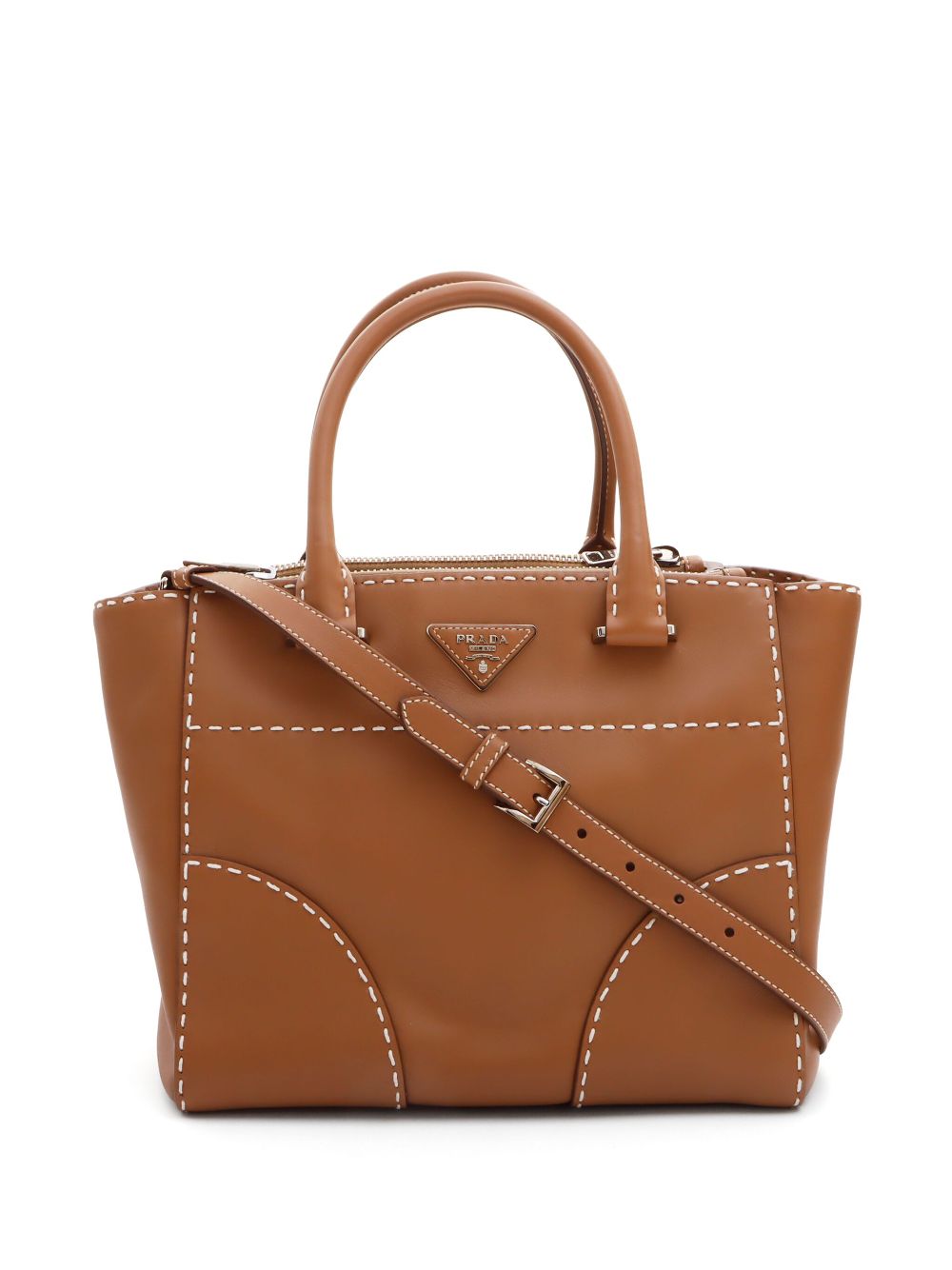 Twin Pocket two-way handbag