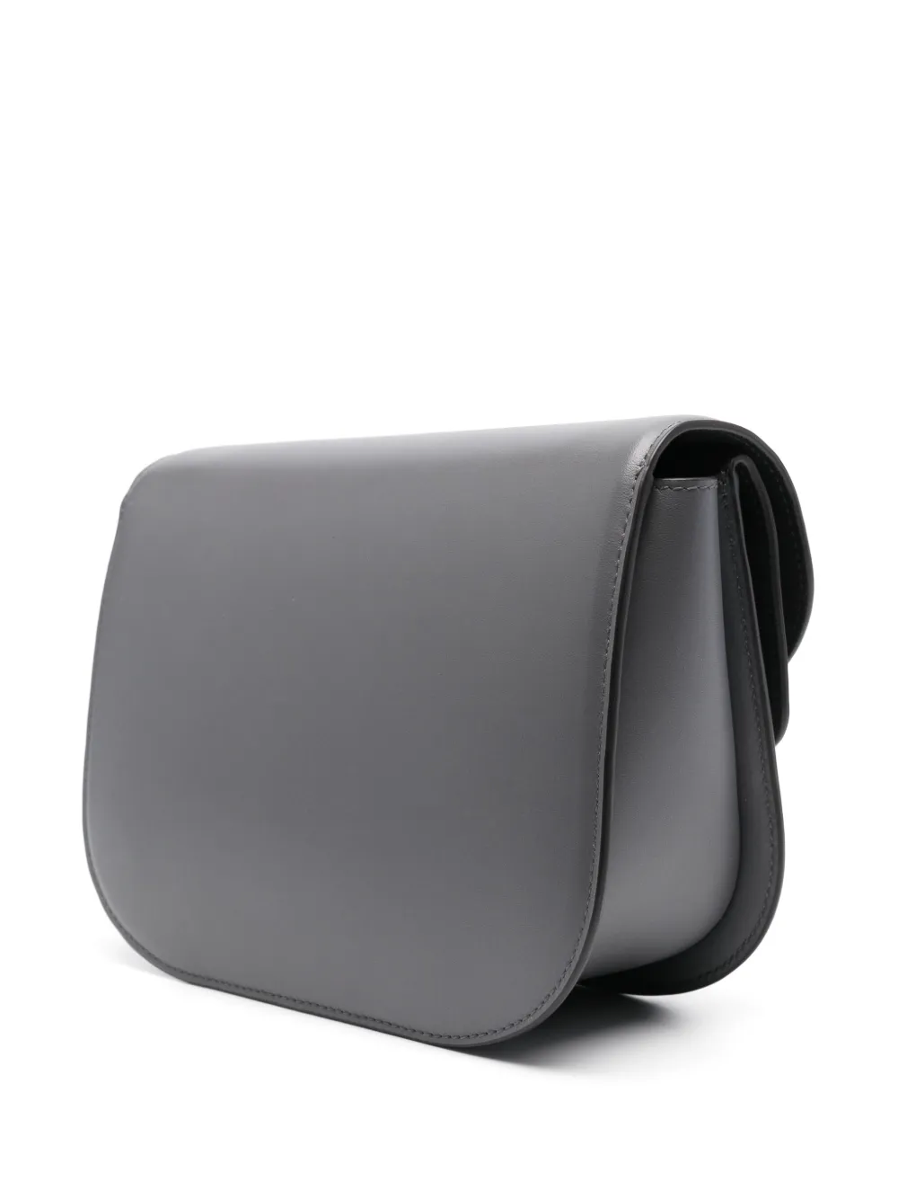 Shop Furla Small Sfera Cross Body Bag In Grey