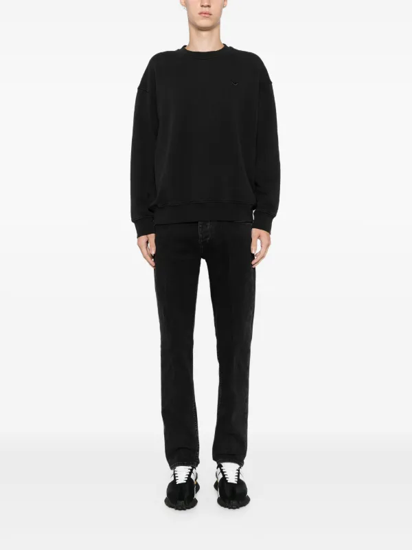 Emporio Armani ストレートジーンズ | ブラック | FARFETCH JP