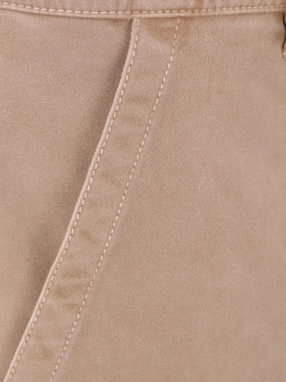 Incotex Straight broek met geverfd effect Beige