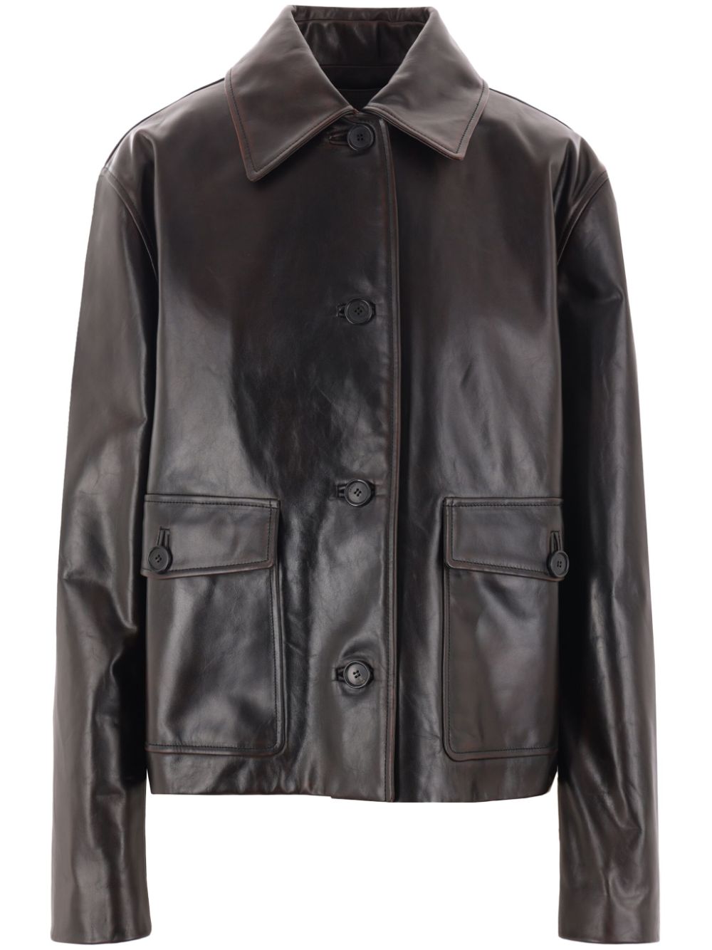 LOEWE leather jacket Women