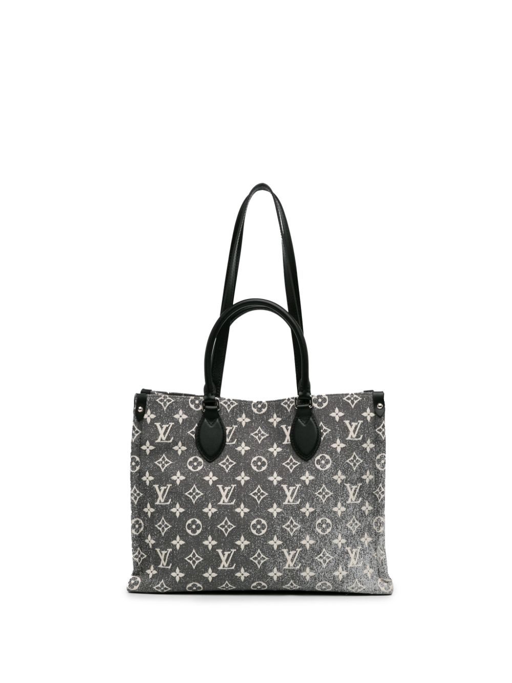 Louis Vuitton Pre-Owned 2021-2023 Monogram Denim Onthego MM tote bag - Grijs