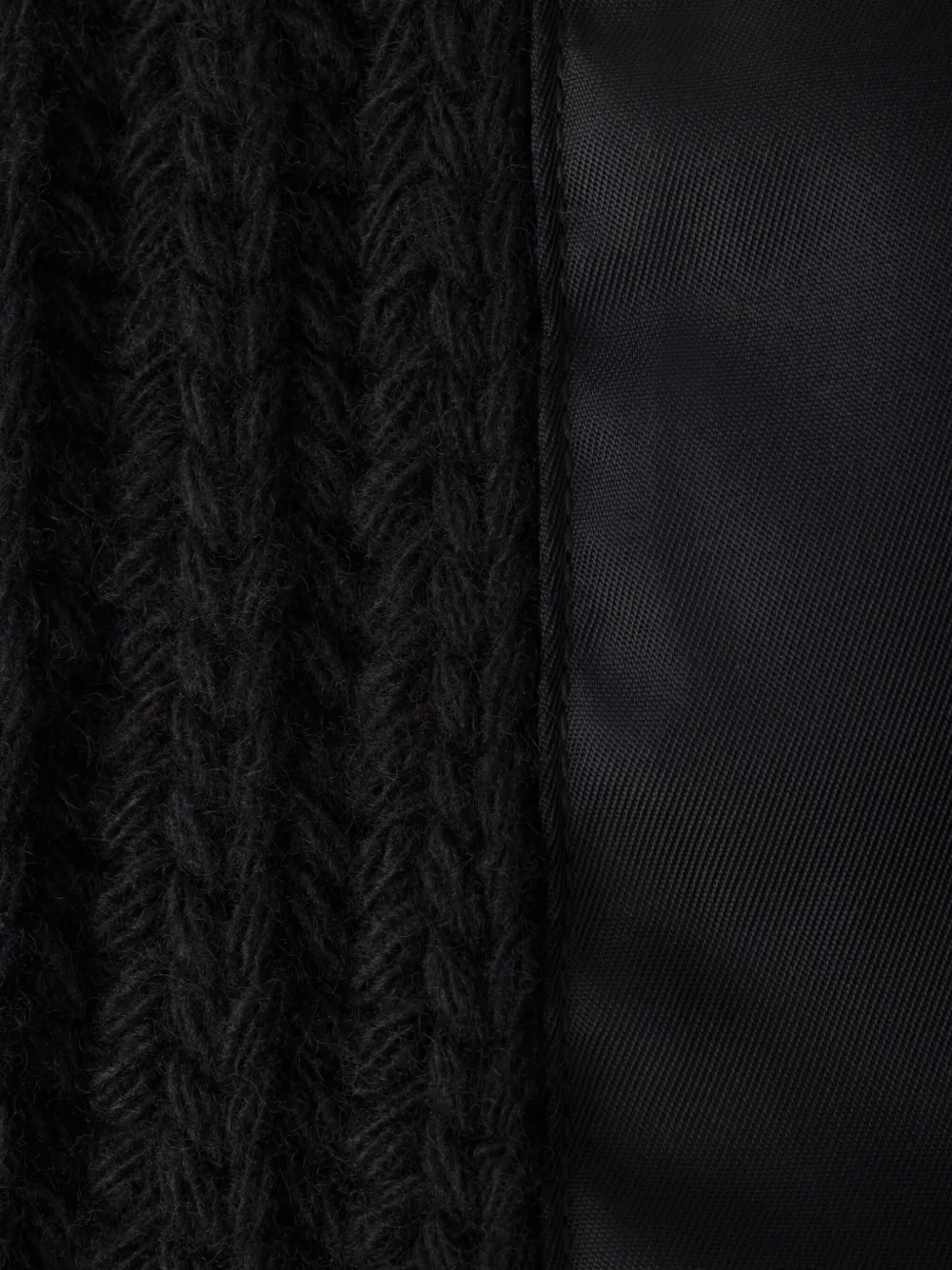 Prada ribbed drawstring neck warmer | Image 2
