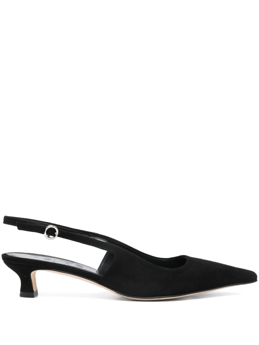 Aeyde 35mm Catrina slingback pumps Black