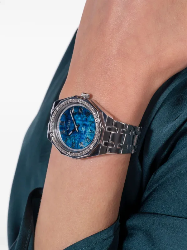 GUESS USA Desire 36mm | Blue | FARFETCH SG