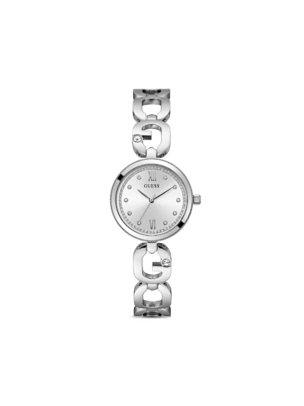 Guess silver charms watch Vintage Guess Charm Bracelet Heart Watch With 6 Charms - Etsy main image 2