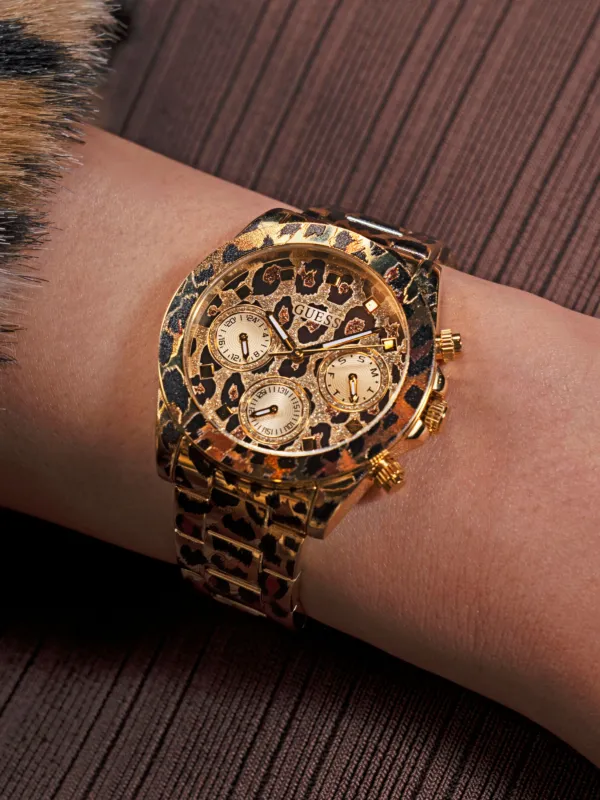 GUESS USA Leopardess 38mm | Neutrals | FARFETCH