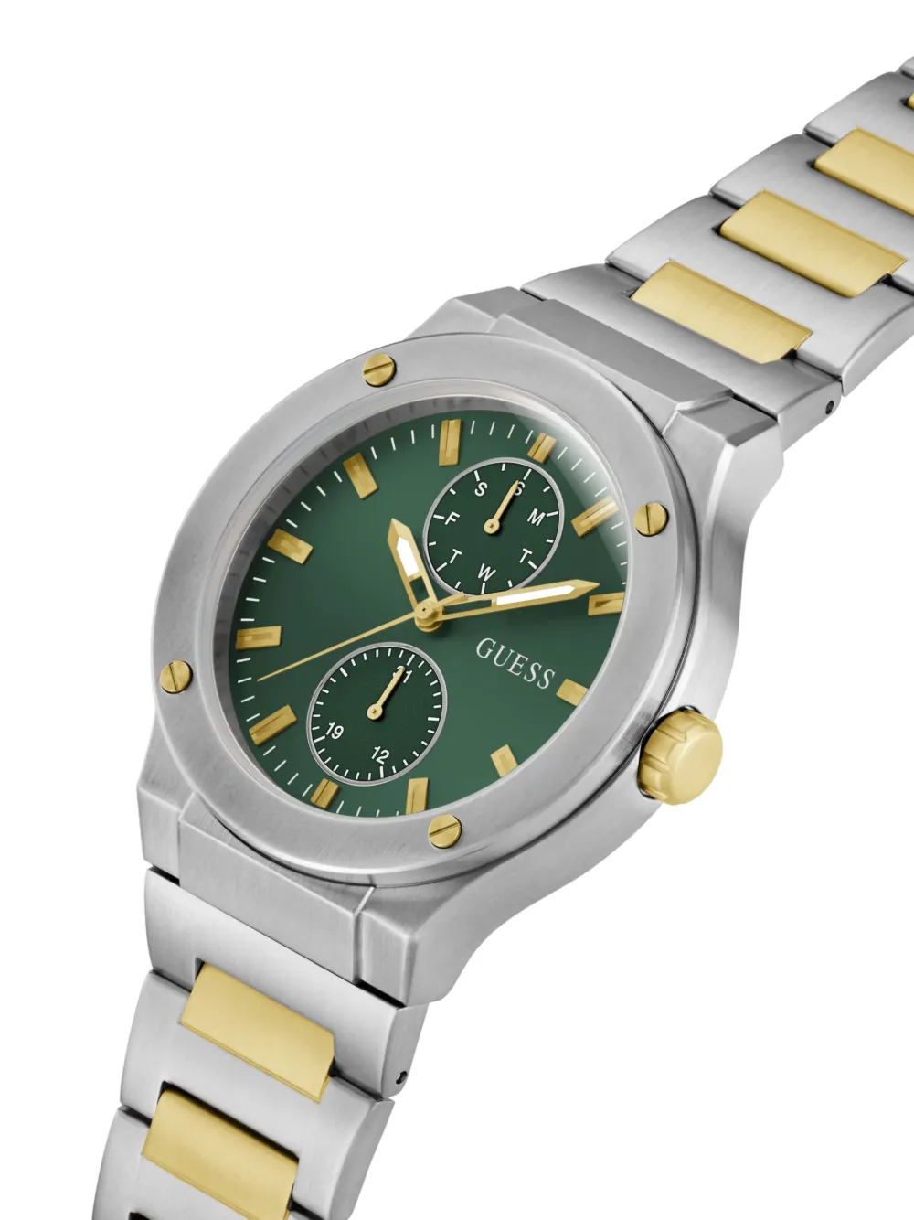 GUESS USA Chronograph horloge 45 mm - Groen