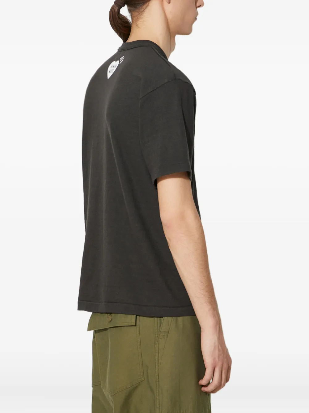 Human Made T-shirt met logoprint Zwart