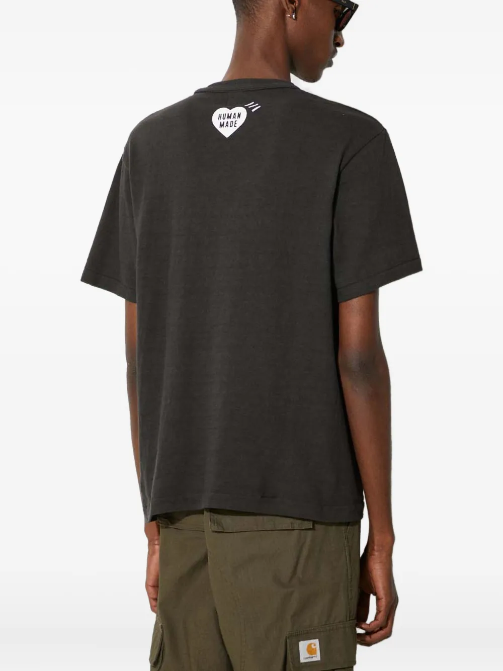 Human Made T-shirt met grafisch logo Zwart
