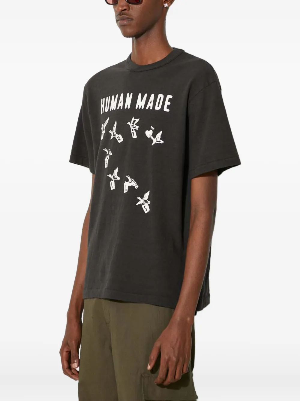Human Made logo-graphic t-shirt | T-Shirts | Image 2