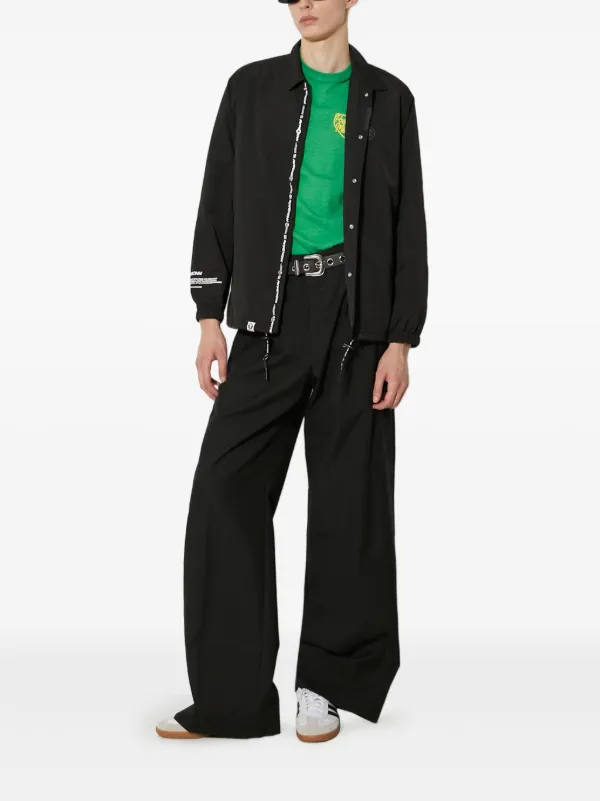Tシャツ・カットソー Human Made T-shirts Green Human Made logo-print T-shirt | Green | FARFETCH