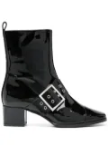 Carel Paris 50mm decorative-buckle ankle boots - Black