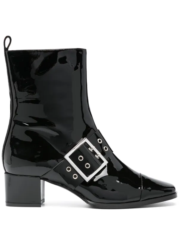 Carel Paris 50mm decorative-buckle Ankle Boots | Black | FARFETCH HK