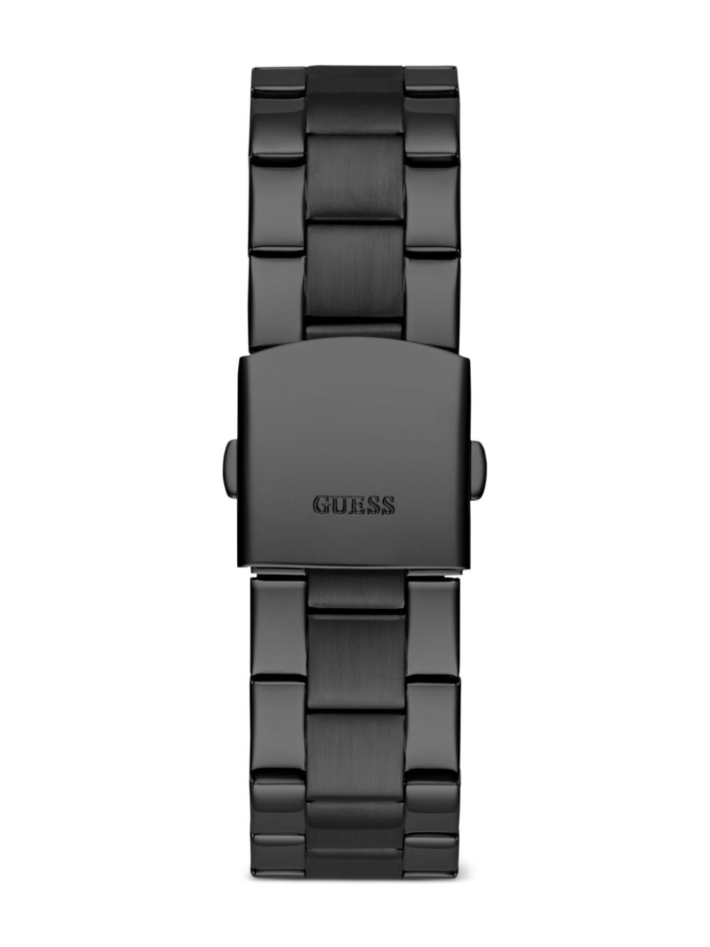 Shop Guess Usa Badge 44mm In Black