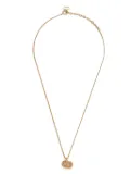 Christian Dior Pre-Owned gold-plated CD-pendant necklace