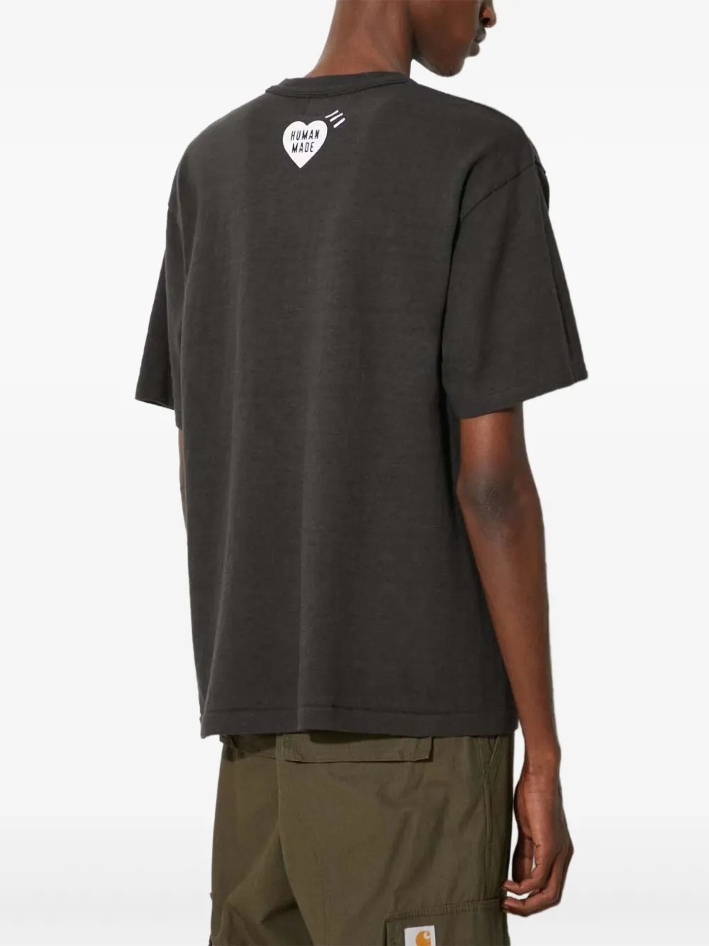 Human Made T-shirt met grafische print Zwart