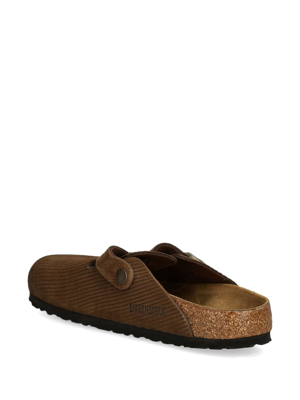 Shop Birkenstock Boston Mules In Brown