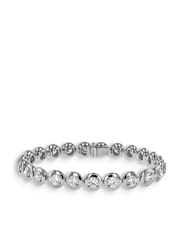 Jewelry Eragem 18k White Gold Diamond Bracelet Pragnell 18kt