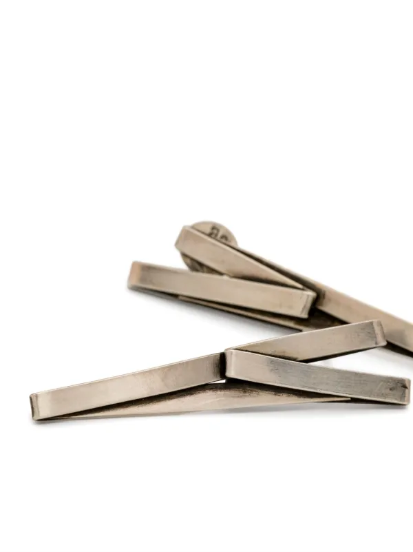 アクセサリー WERKSTATT:MUNCHEN earrings filed link earrings ring trace