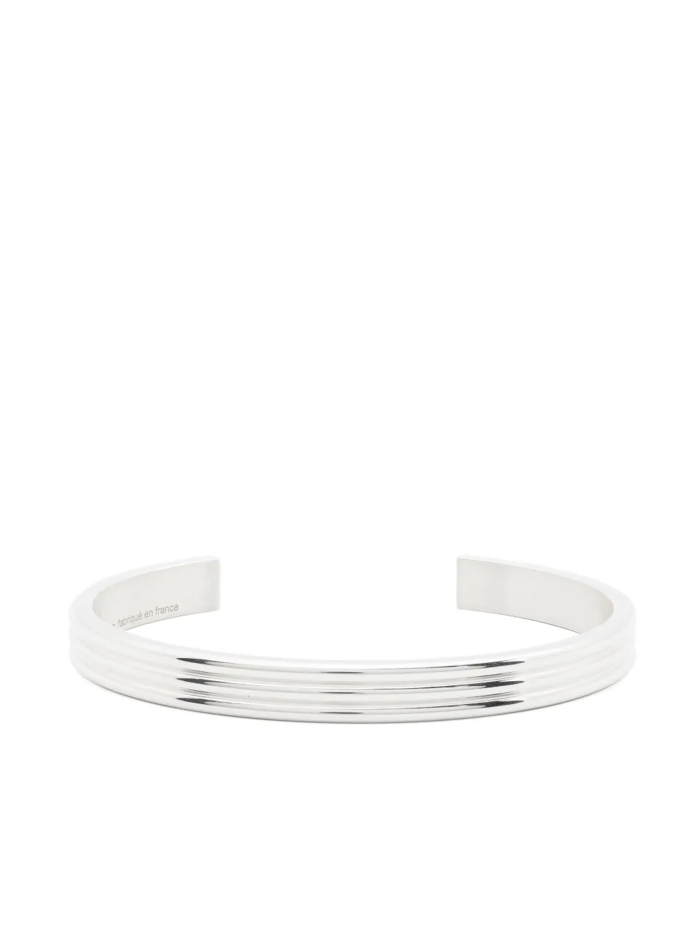 Le Gramme Godron bracelet - Silver