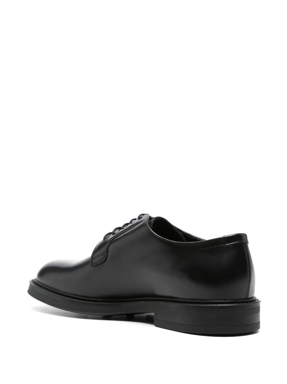 Henderson Baracco leather derby shoes Black