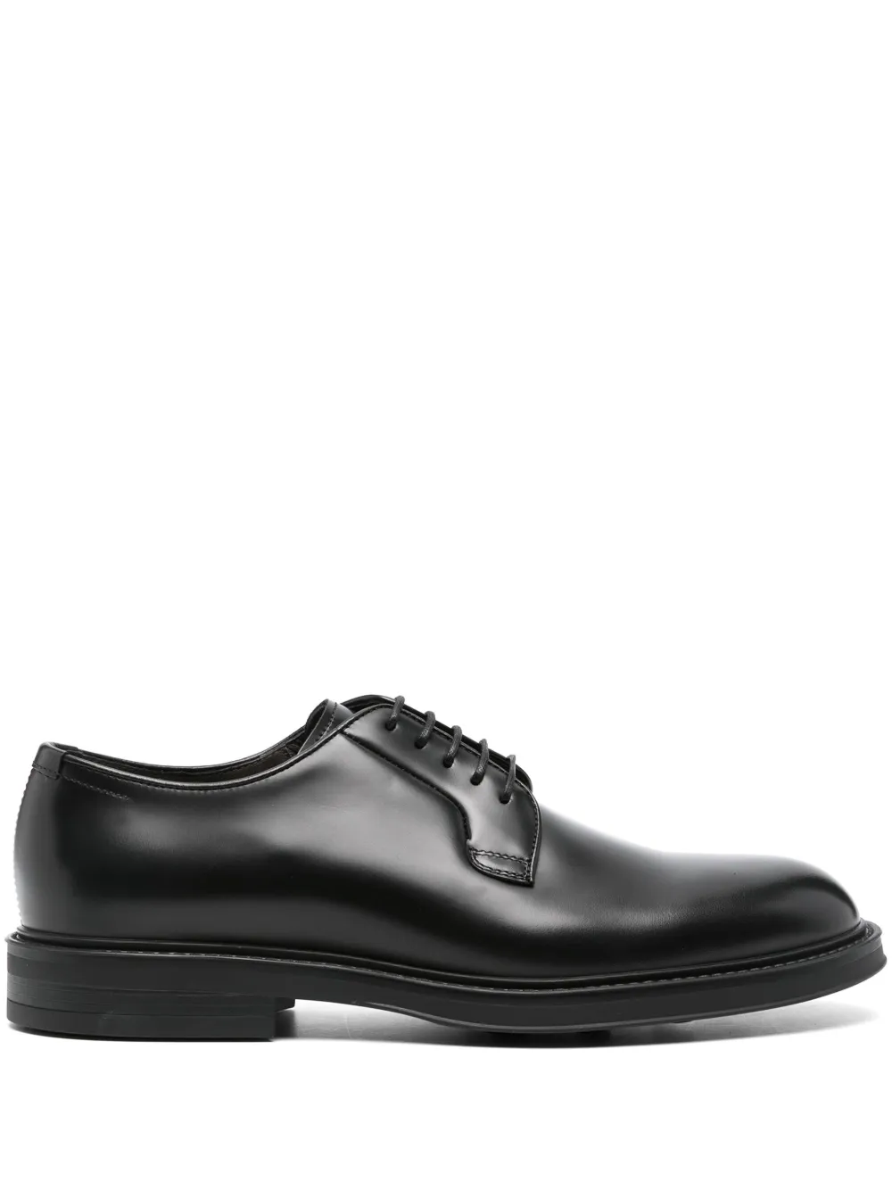 Henderson Baracco leather derby shoes Black