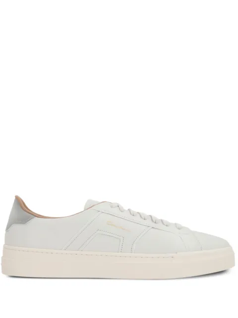 Santoni leather sneakers