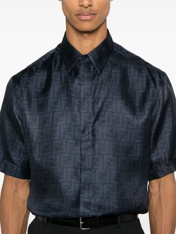 Fendi silk shirt mens shop