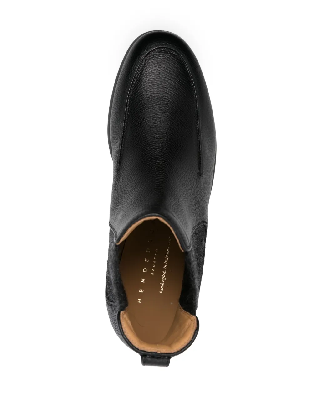 Henderson Baracco leather boots Black